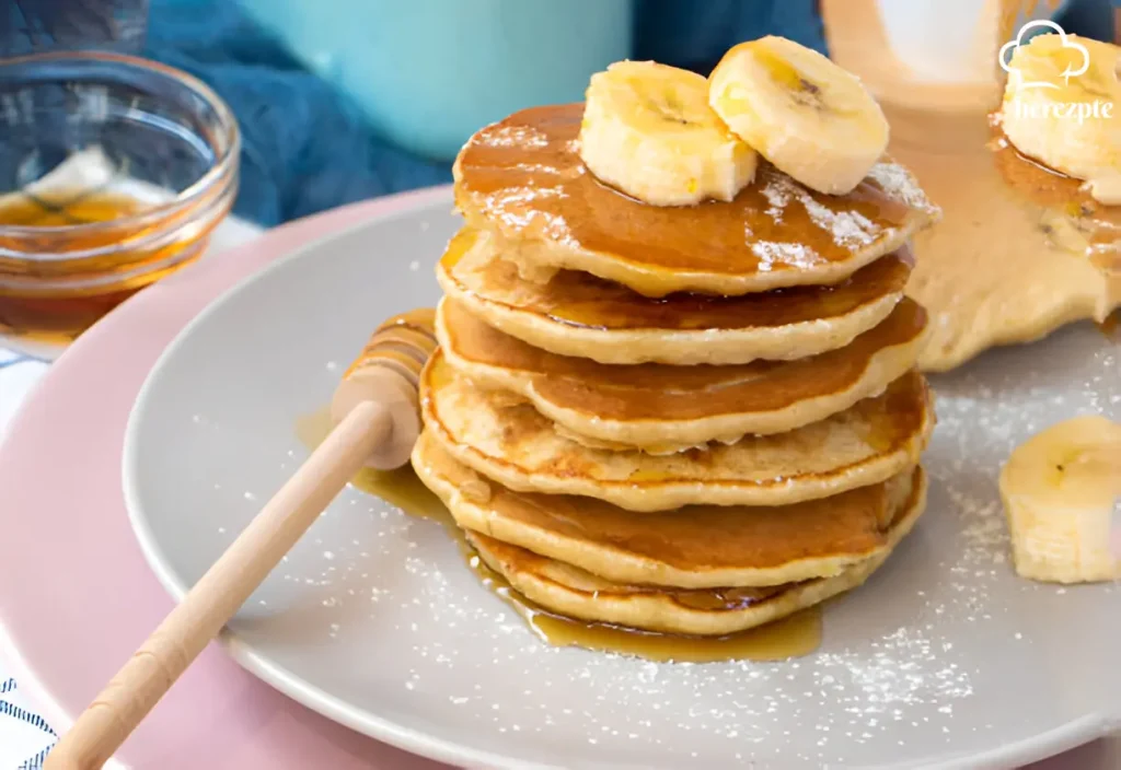 Bananen-Glück Pfannkuchen