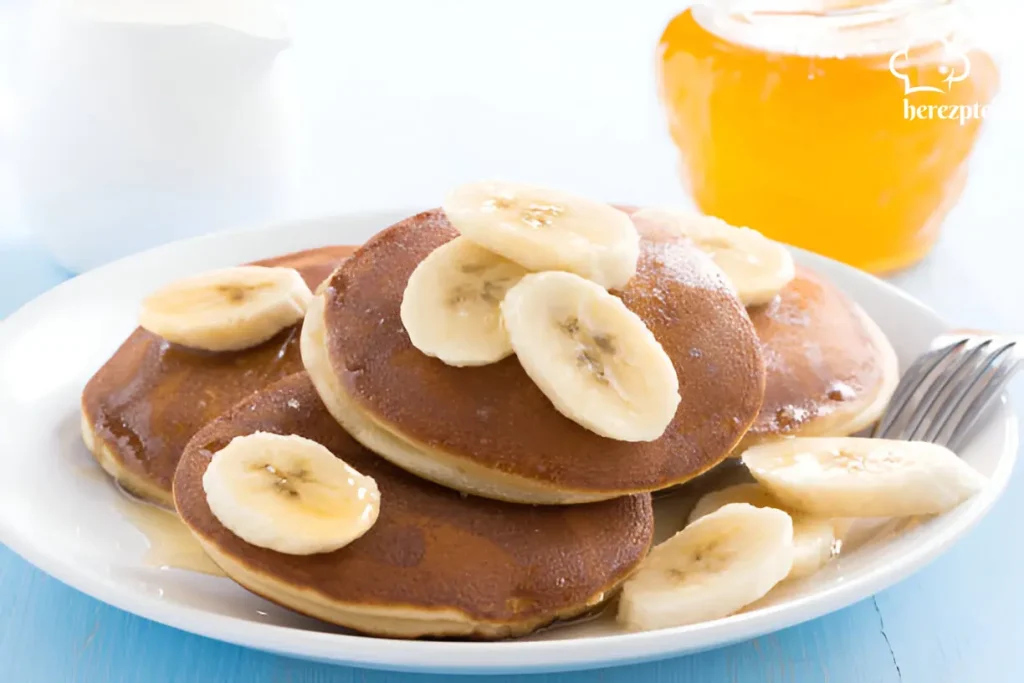 Bananen-Glück Pfannkuchen