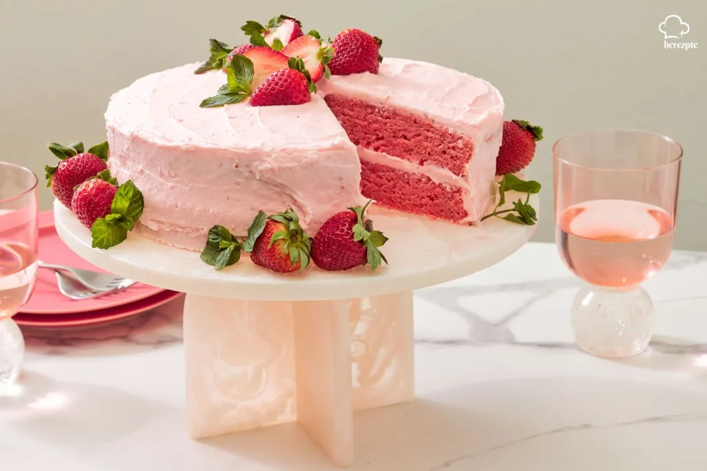 Erdbeerkuchen-Rezept